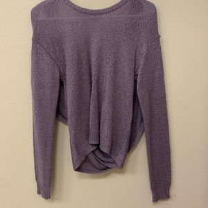 Purple sweater